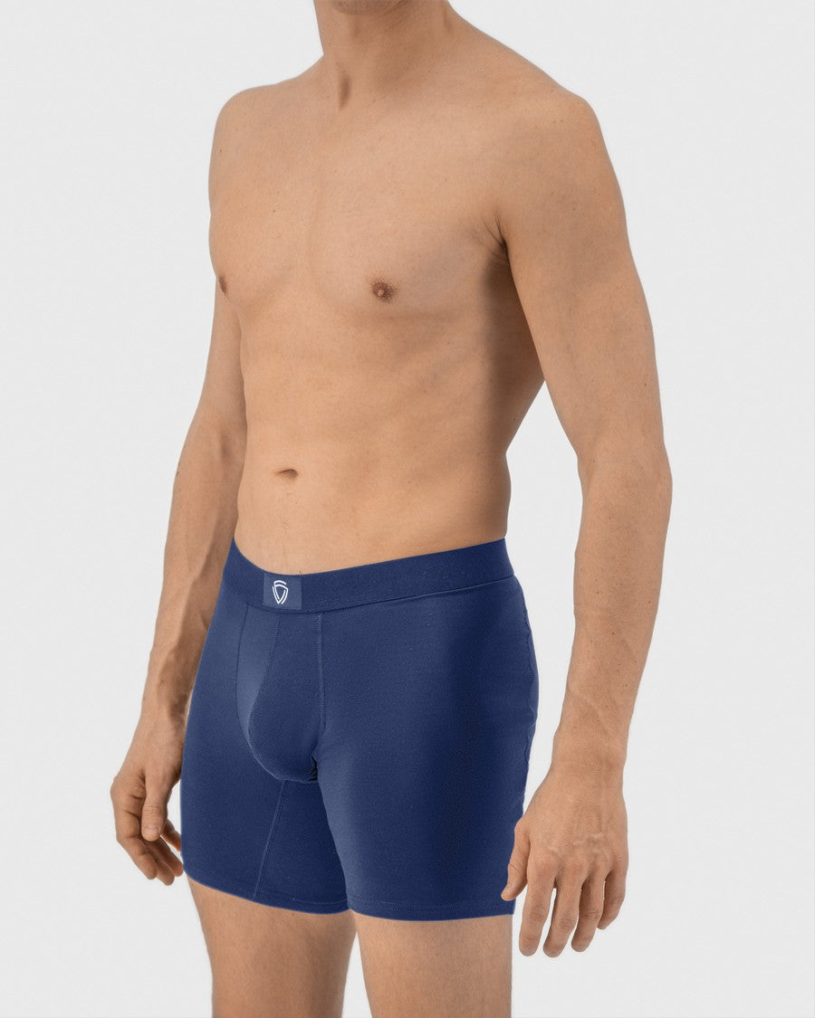 boxer, boxer shorts, midnight blue, stretch, man